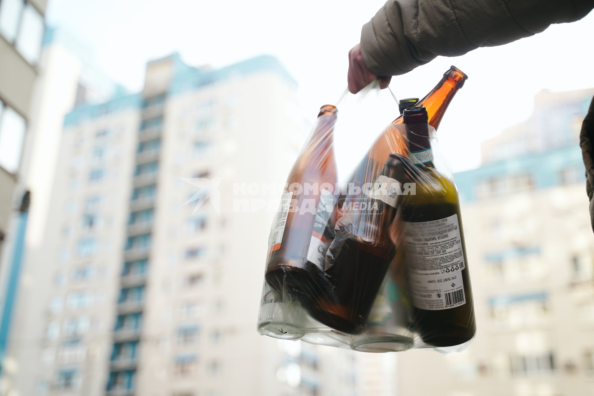 Постановочная съемка на тему алкоголя