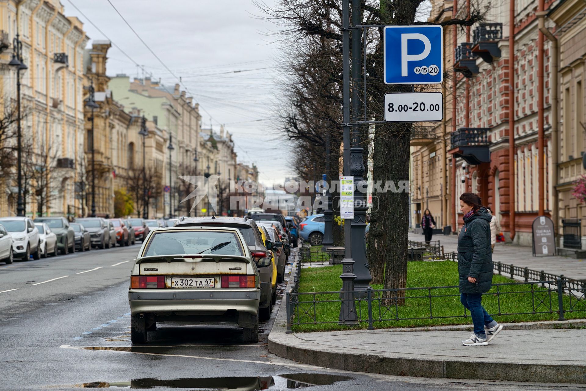 Платные парковки в Санкт-Петербурге
