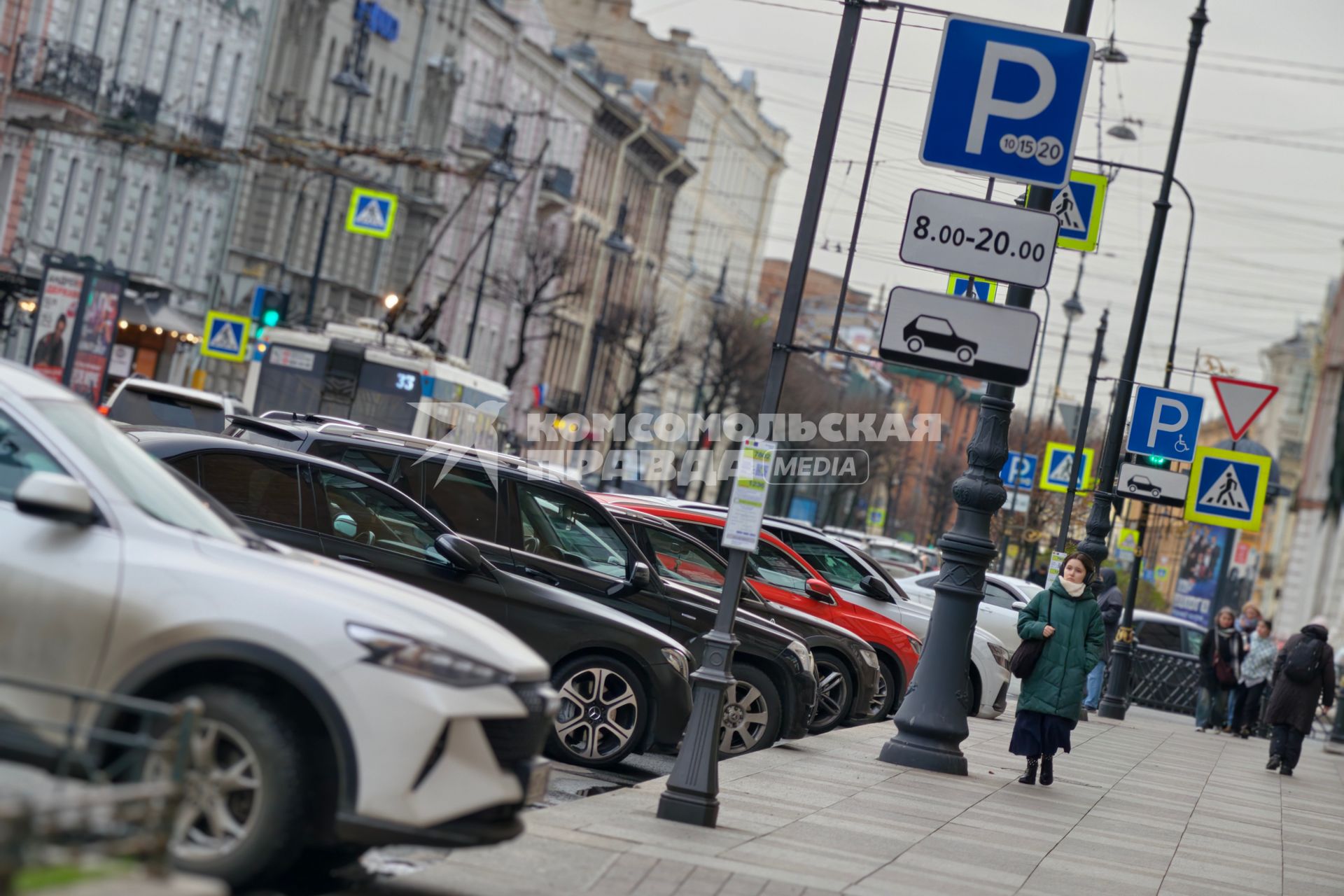 Платные парковки в Санкт-Петербурге