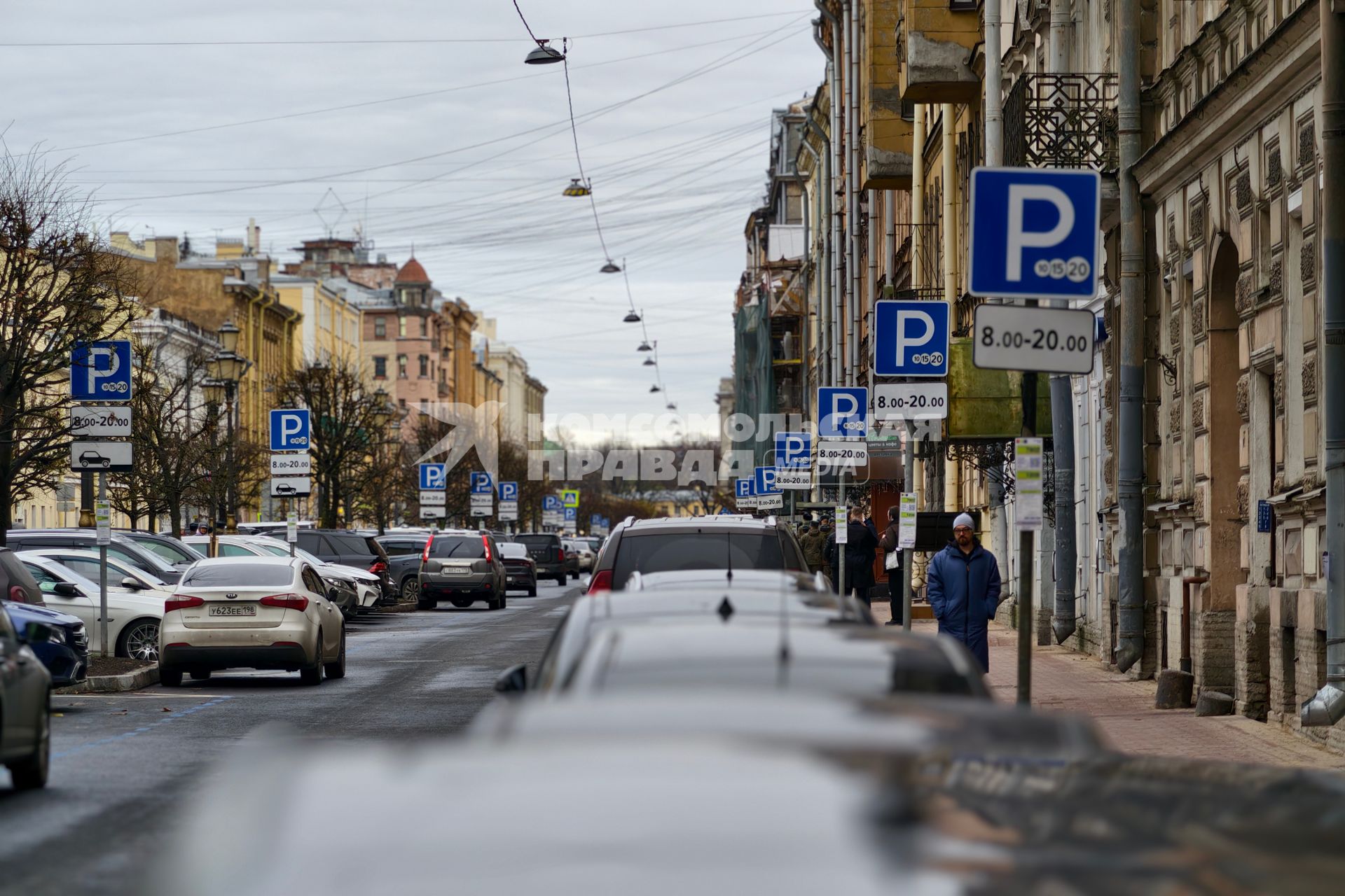Платные парковки в Санкт-Петербурге