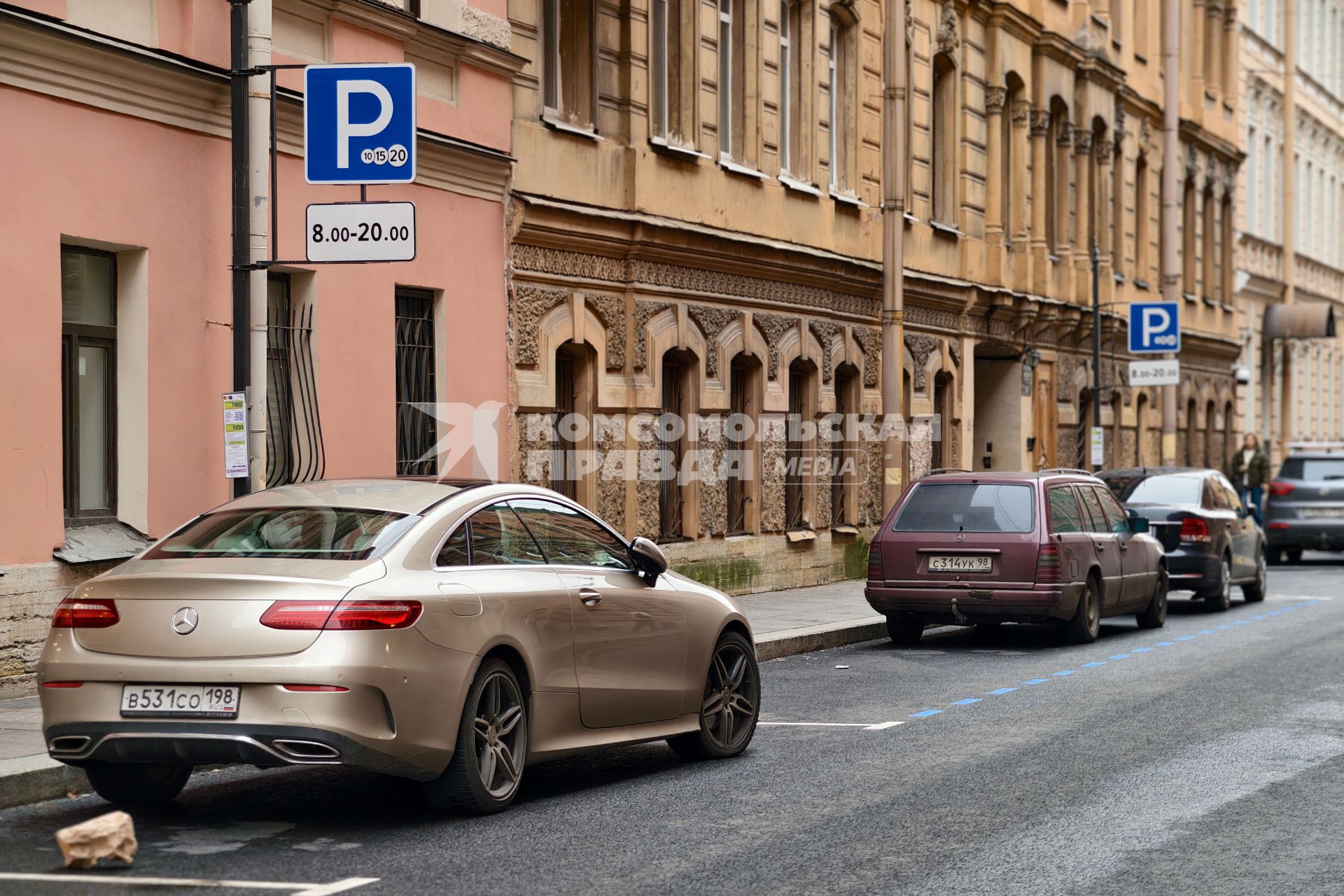 Платные парковки в Санкт-Петербурге