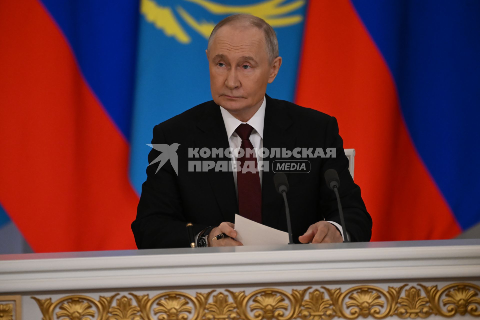 Встреча президента России Владимира Путина с президентом Казахстана Касым-Жомартом Токаевым