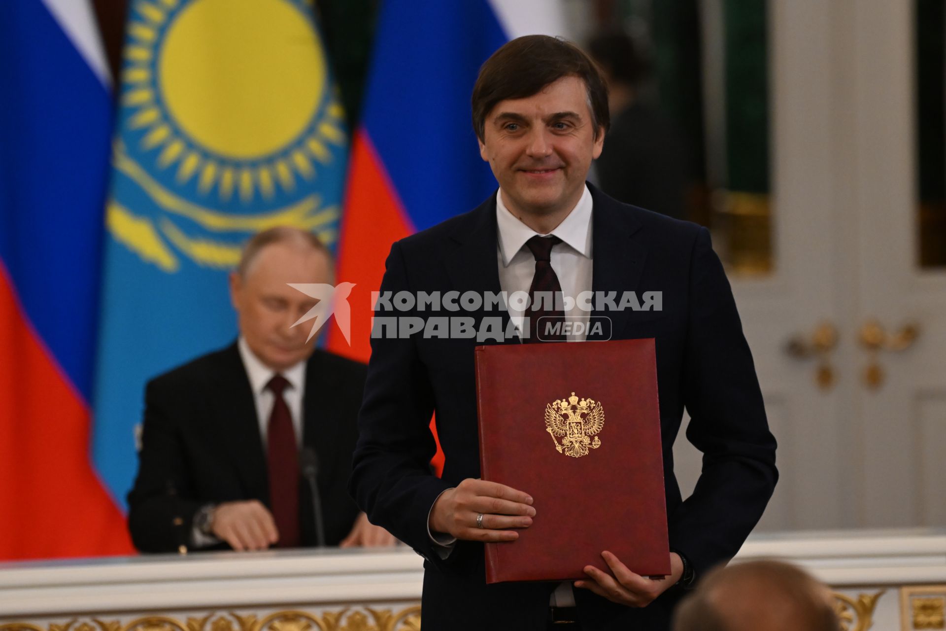 Встреча президента России Владимира Путина с президентом Казахстана Касым-Жомартом Токаевым