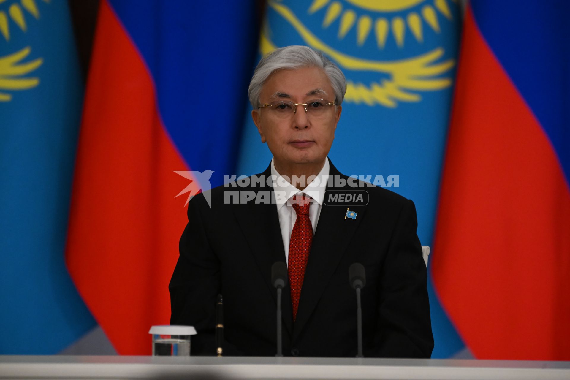 Встреча президента России Владимира Путина с президентом Казахстана Касым-Жомартом Токаевым