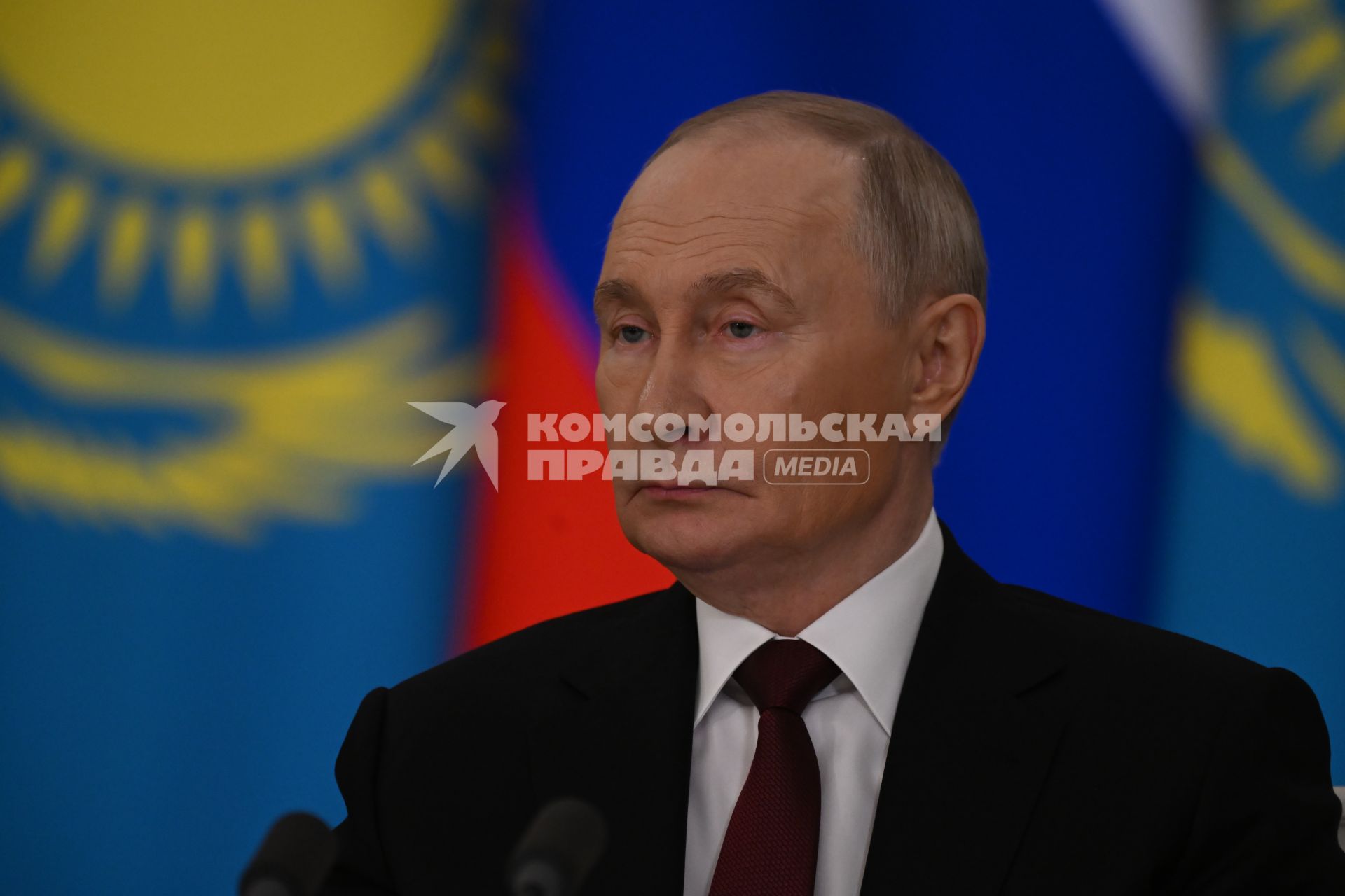 Встреча президента России Владимира Путина с президентом Казахстана Касым-Жомартом Токаевым