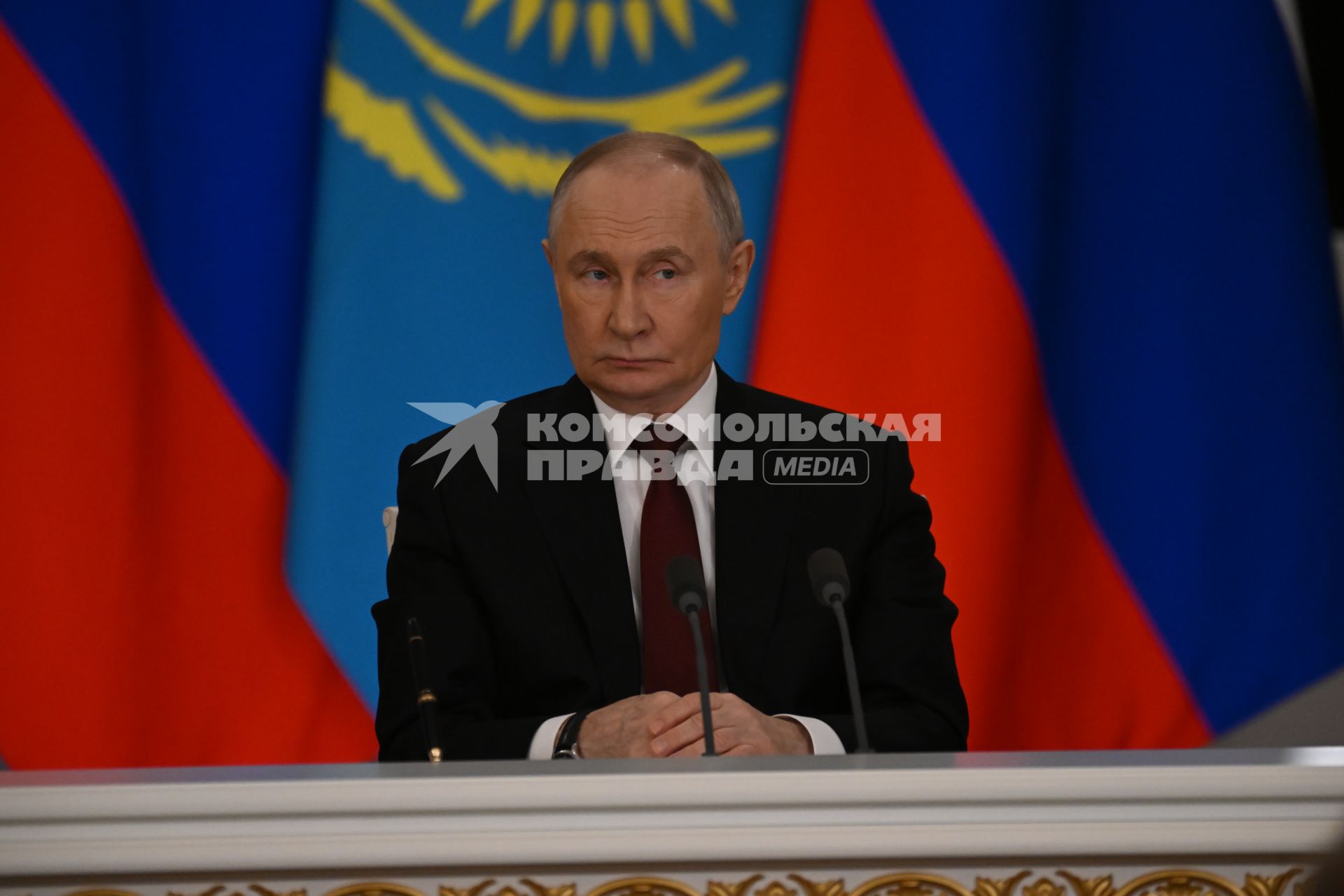 Встреча президента России Владимира Путина с президентом Казахстана Касым-Жомартом Токаевым