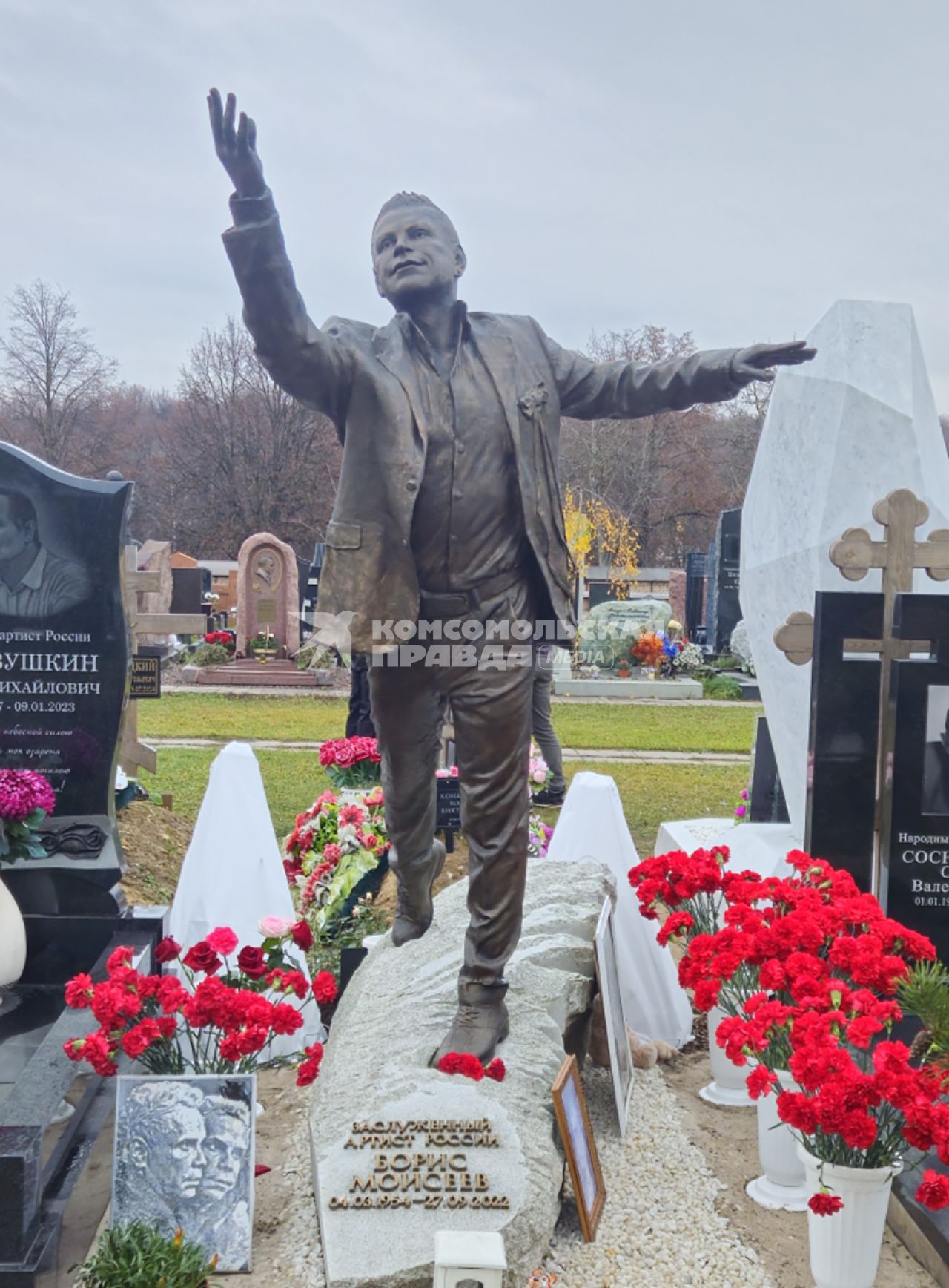 Троекуровское кладбище в Москве