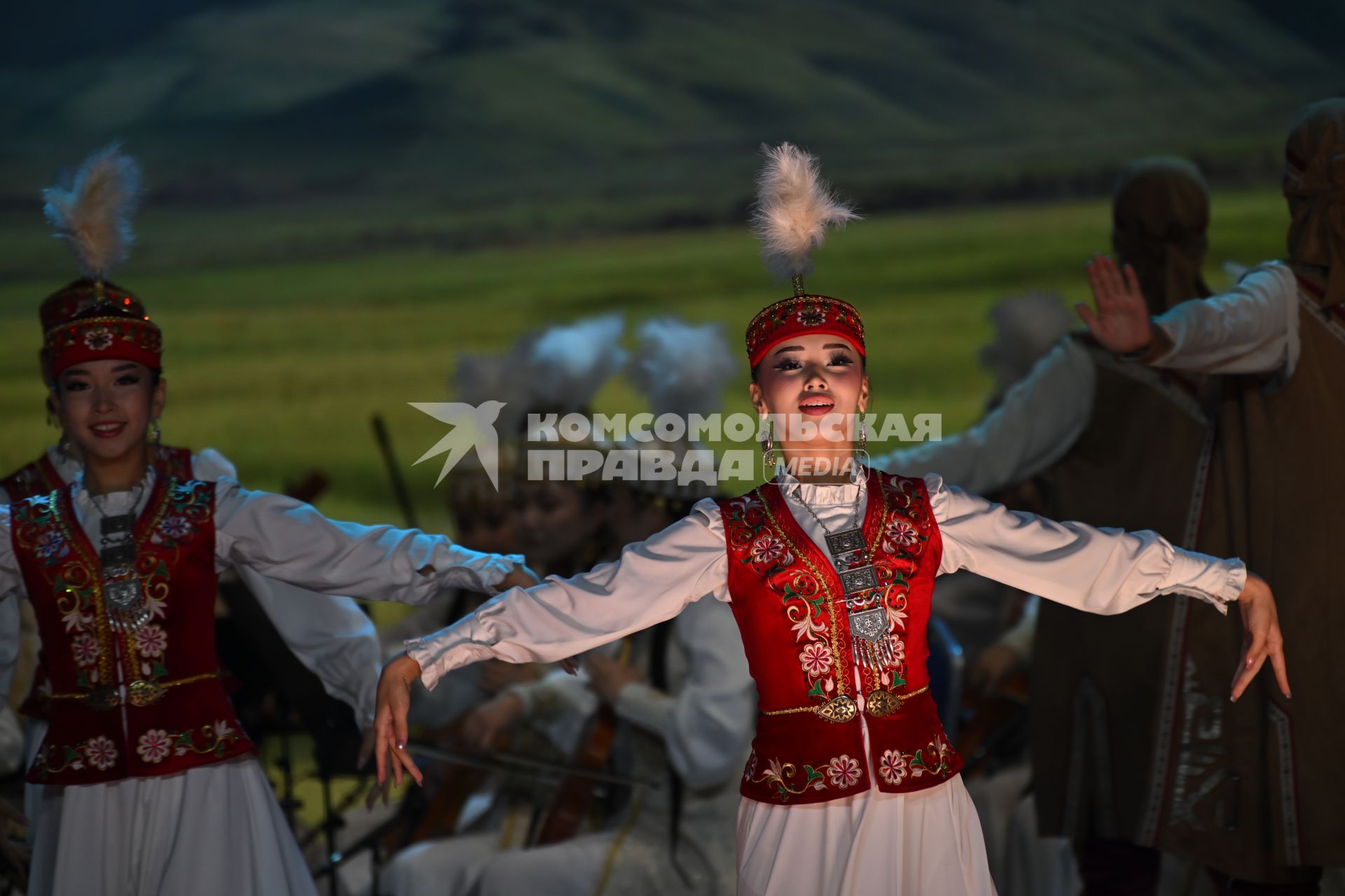 Гала-концерт мастеров искусств Казахстана в Большом театре