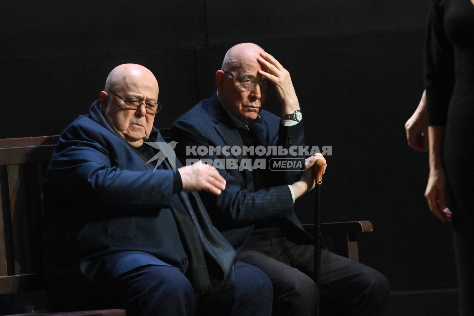 Прощание с актером Владимиром Симоновым в Москве