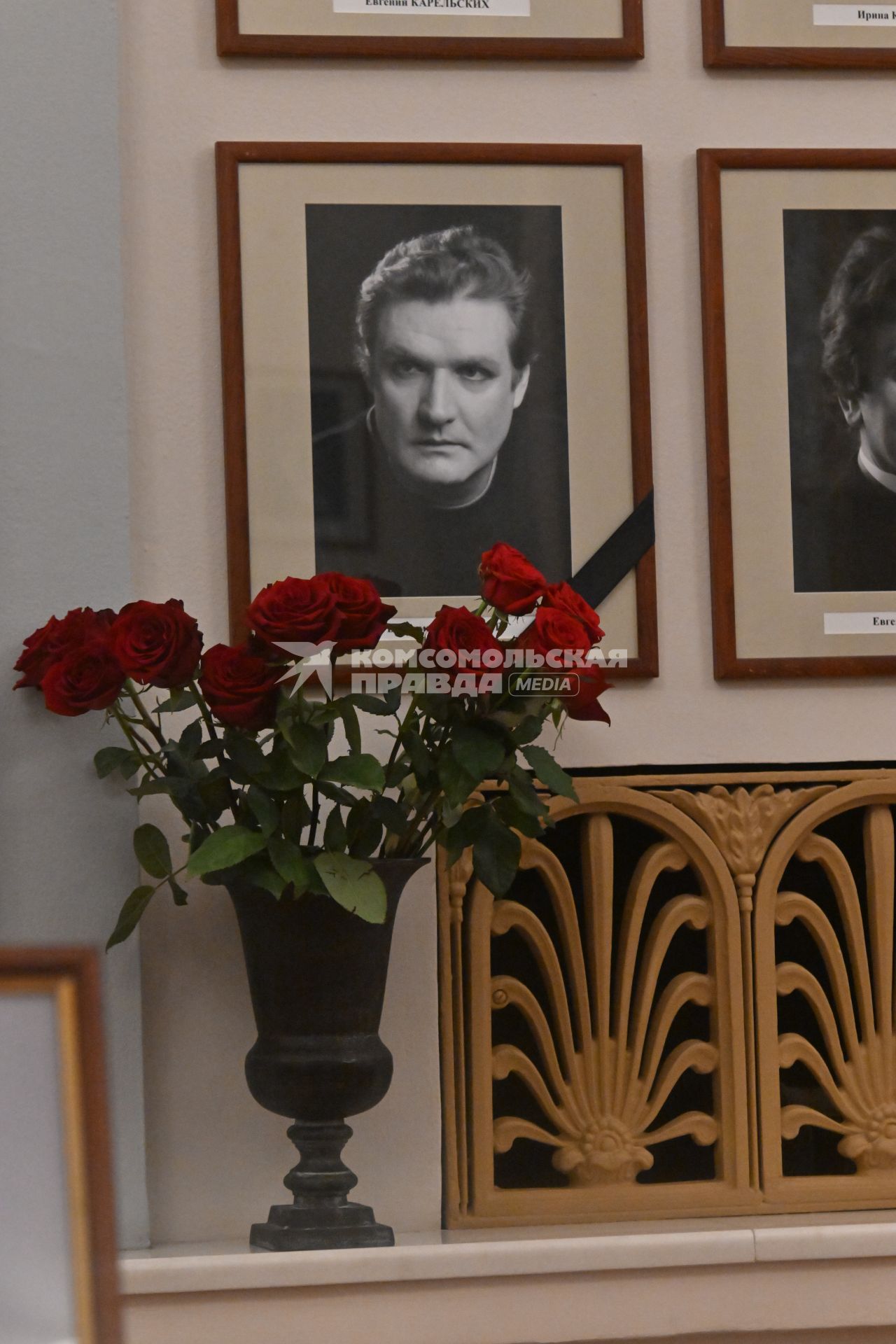 Прощание с актером Владимиром Симоновым в Москве