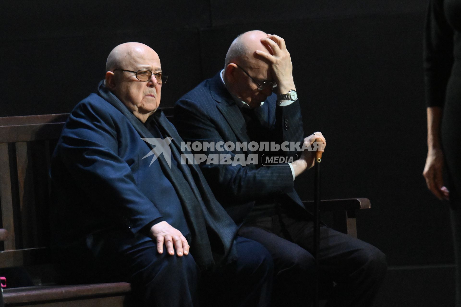 Прощание с актером Владимиром Симоновым в Москве