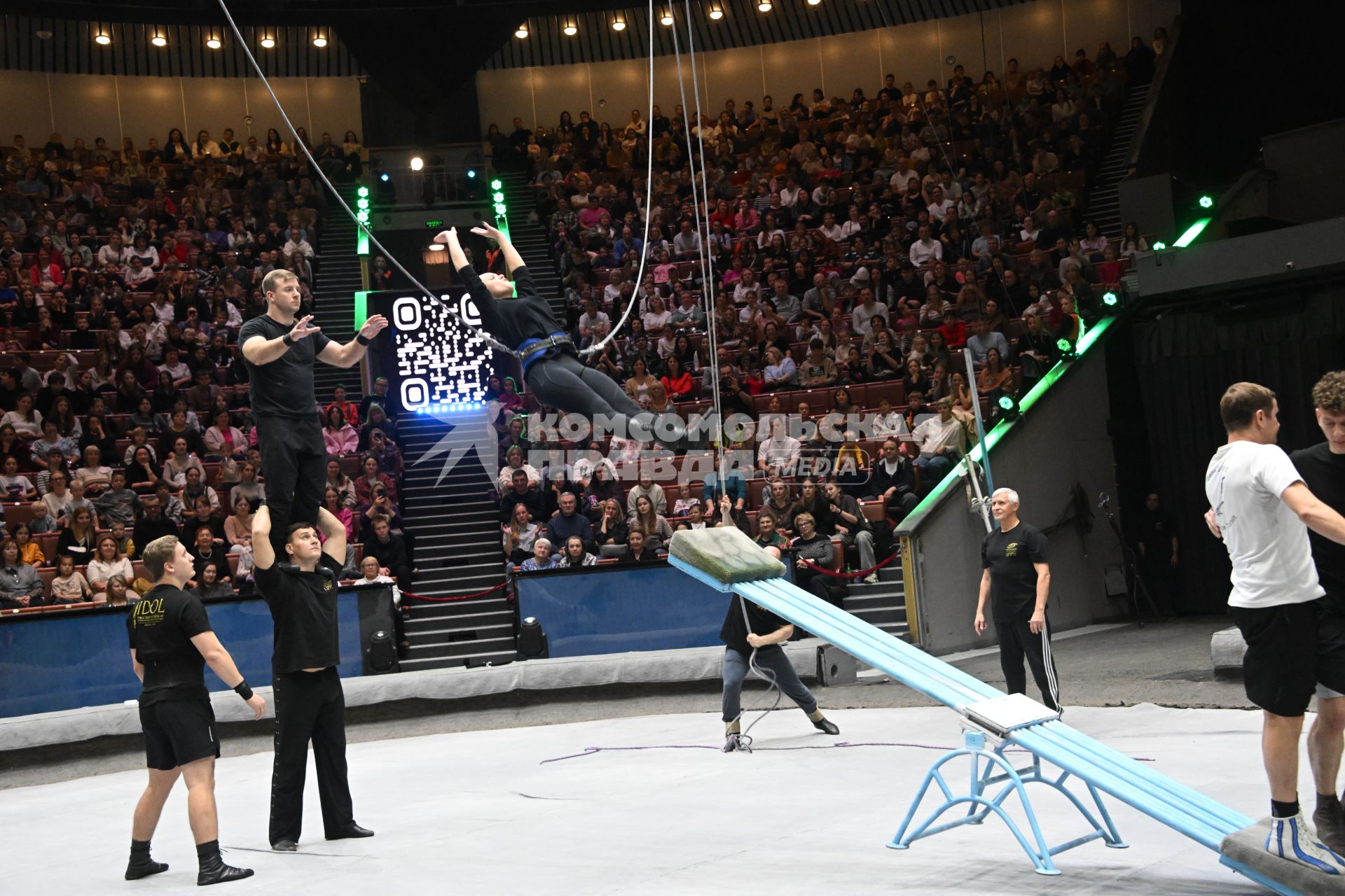 Открытая репетиция в Большом Московском цирке