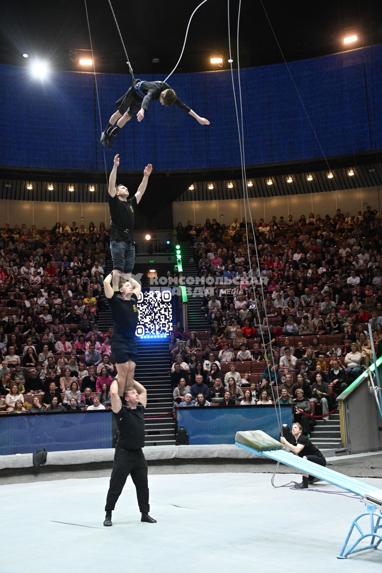 Открытая репетиция в Большом Московском цирке