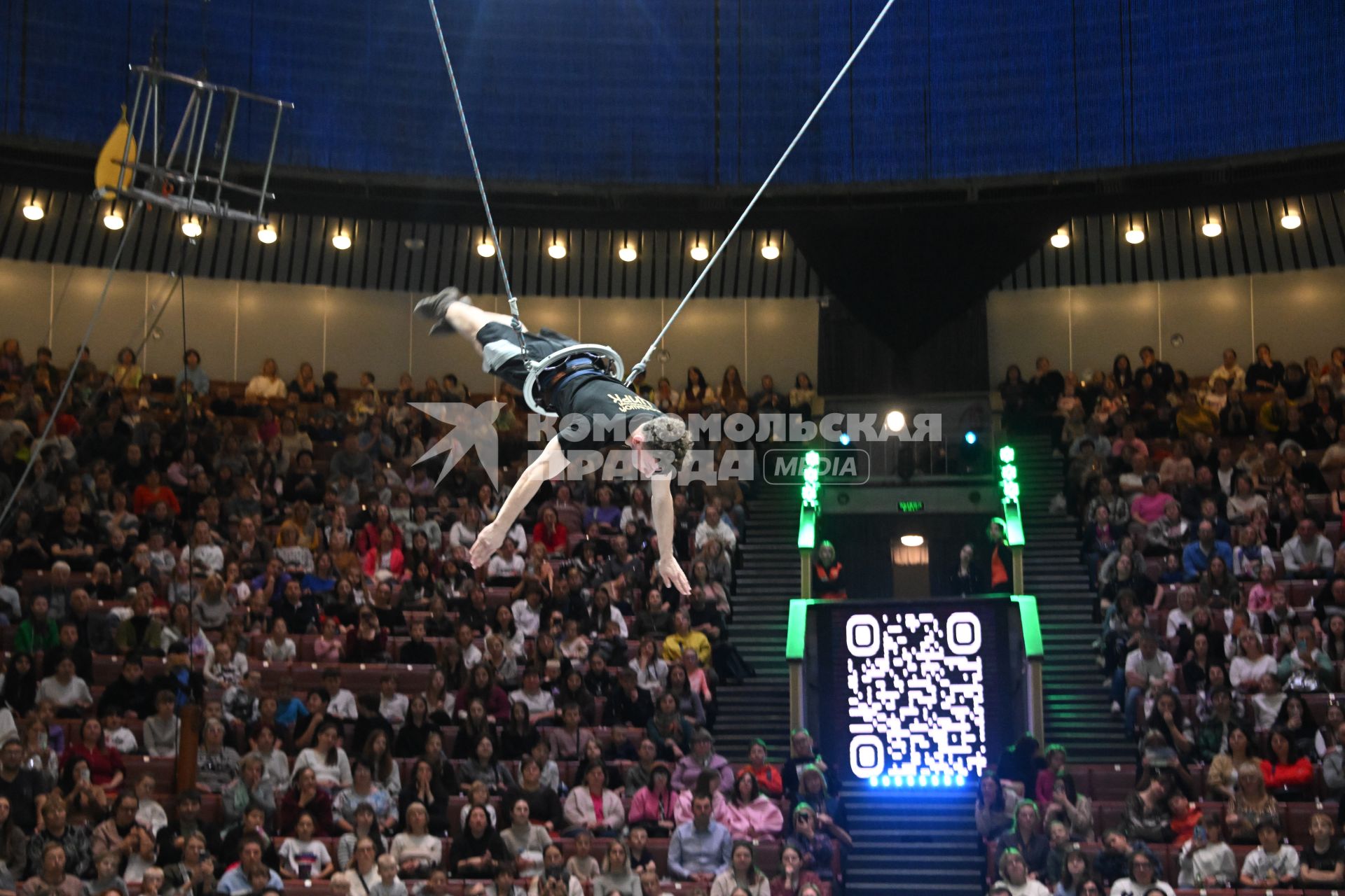 Открытая репетиция в Большом Московском цирке