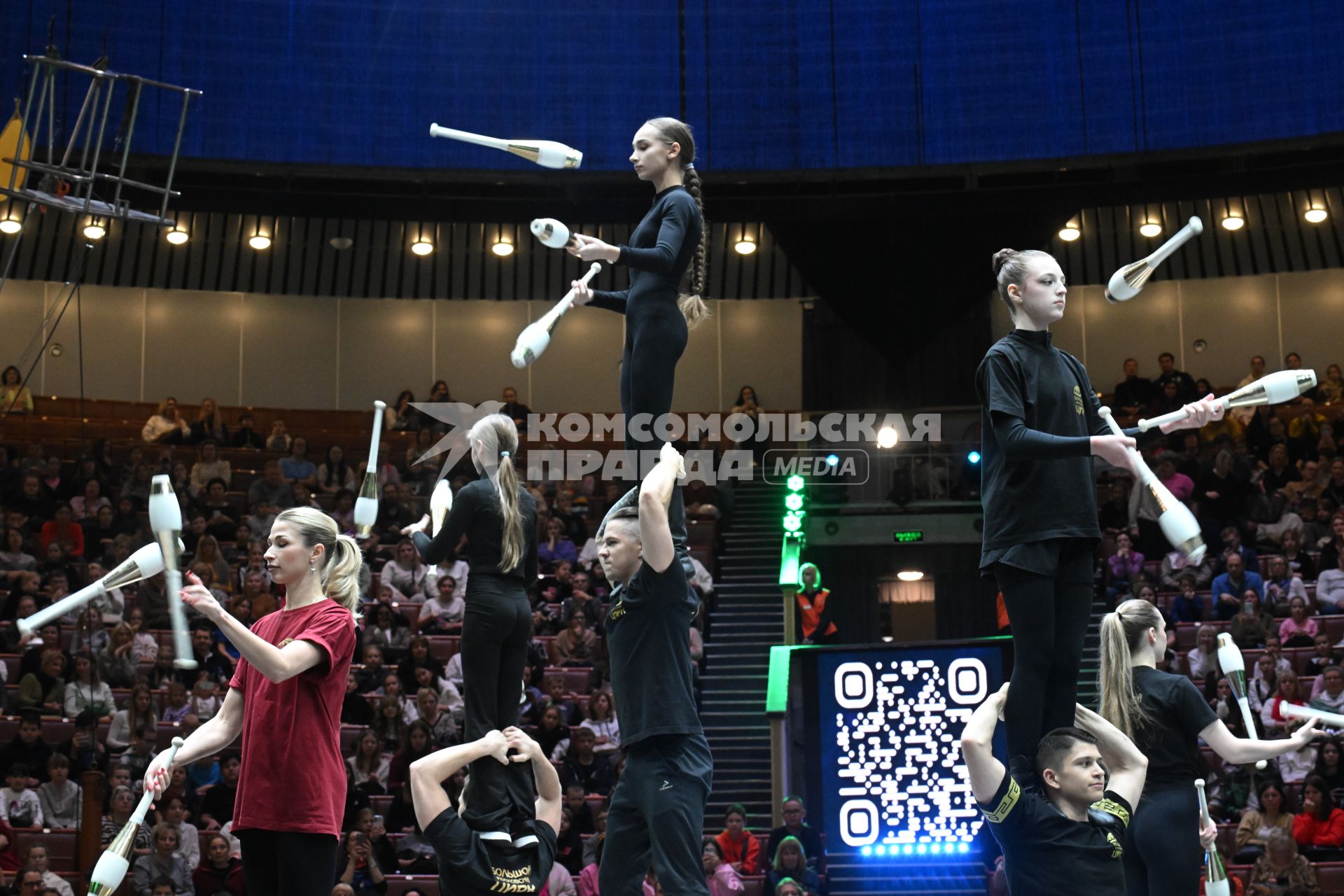 Открытая репетиция в Большом Московском цирке