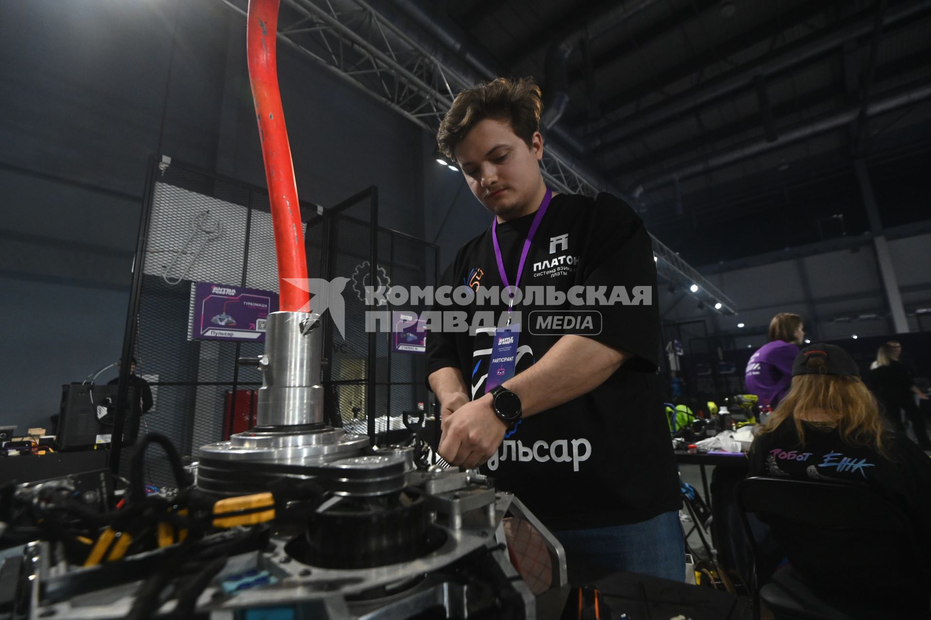 Международный чемпионат \"Битва роботов\" в Екатеринбурге