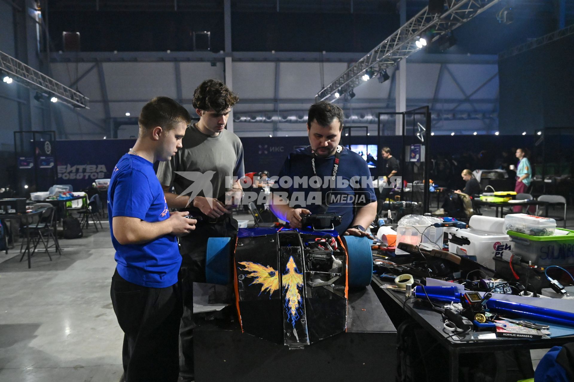 Международный чемпионат \"Битва роботов\" в Екатеринбурге