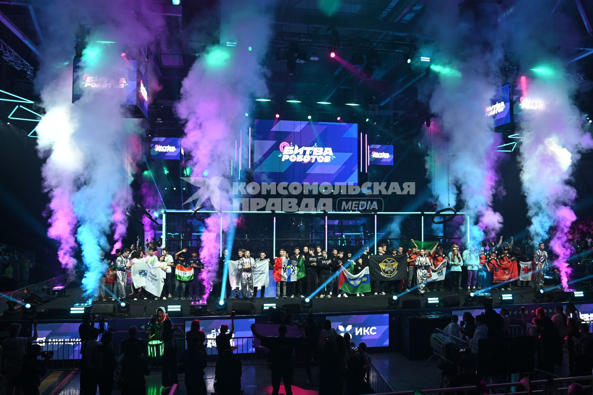 Международный чемпионат \"Битва роботов\" в Екатеринбурге