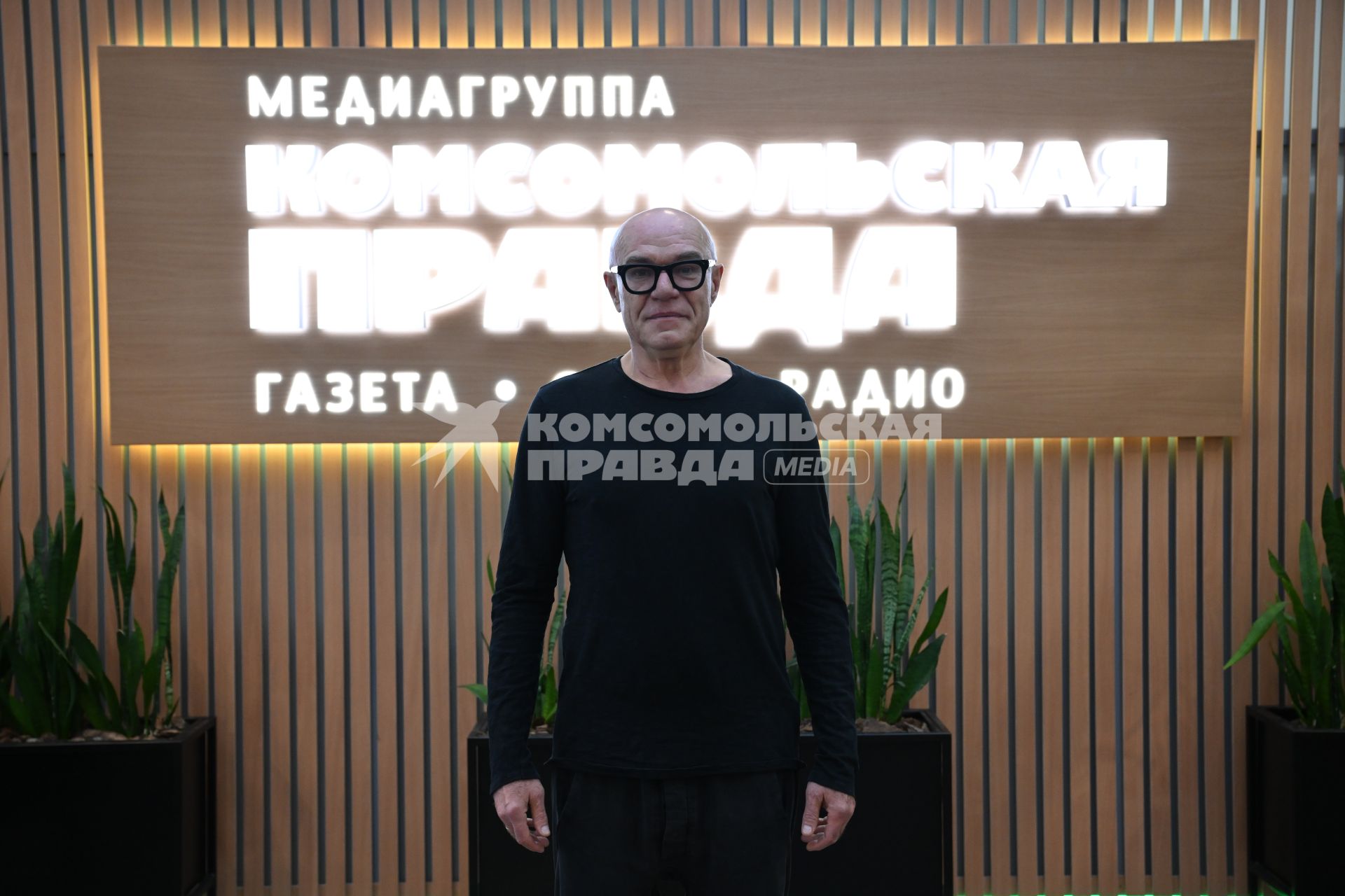 Сергей Мазаев в редакции \"Комсомольской правды\"