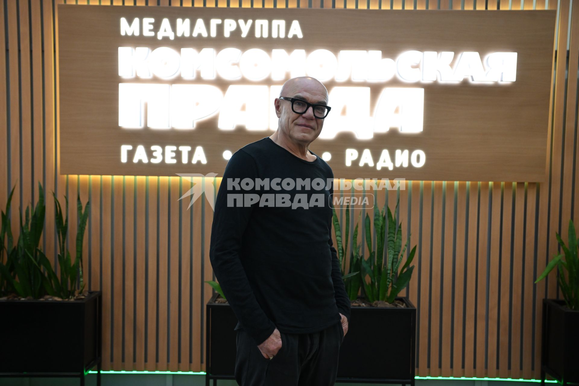 Сергей Мазаев в редакции \"Комсомольской правды\"