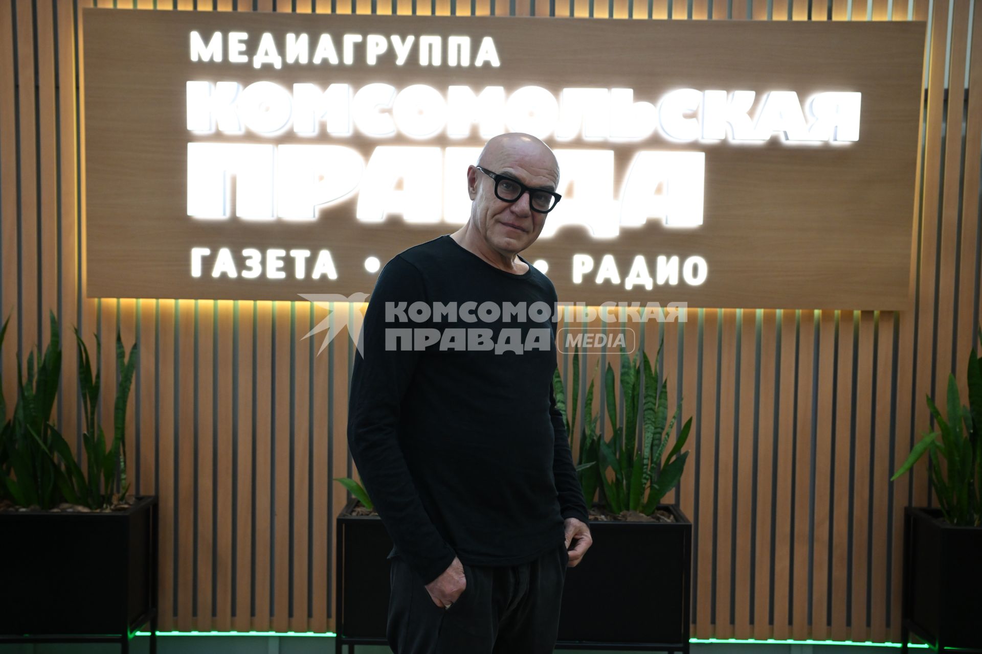 Сергей Мазаев в редакции \"Комсомольской правды\"