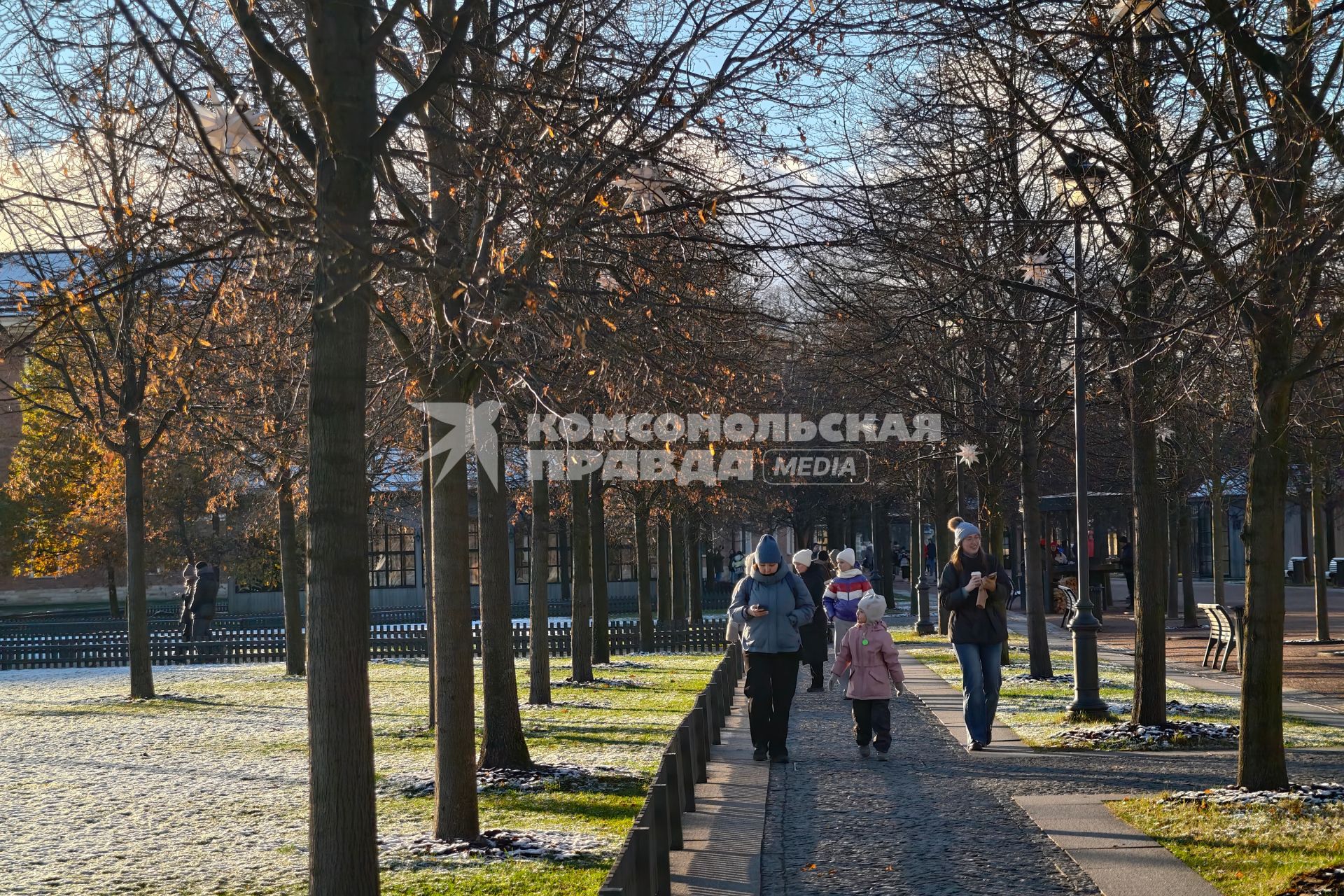 Первый каток в Петербурге начал работать в Новой Голландии