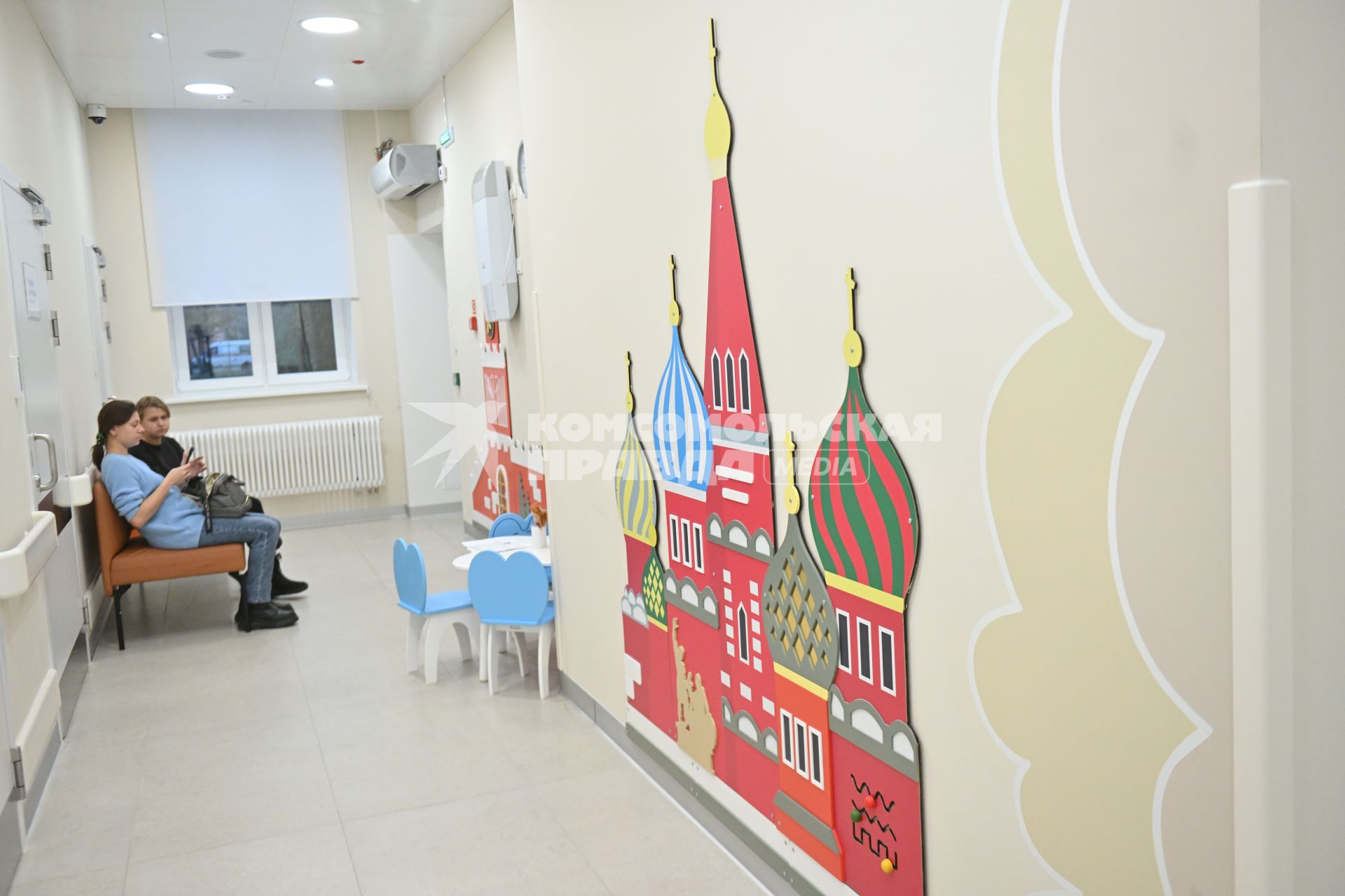 Отделение корпуса №16 Морозовской детской больницы после реконструкции.