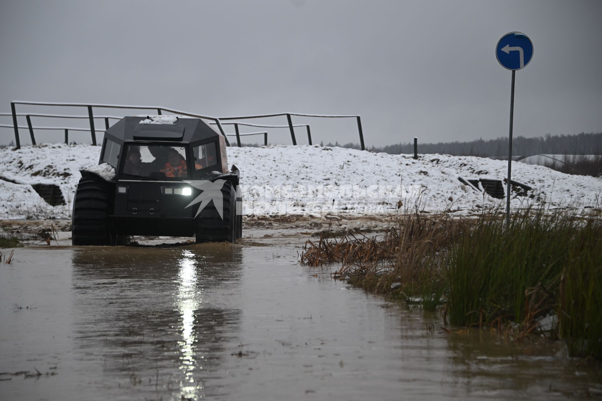 Пресс-тур в рамках выставки вездеходов в парке \"Патриот\"