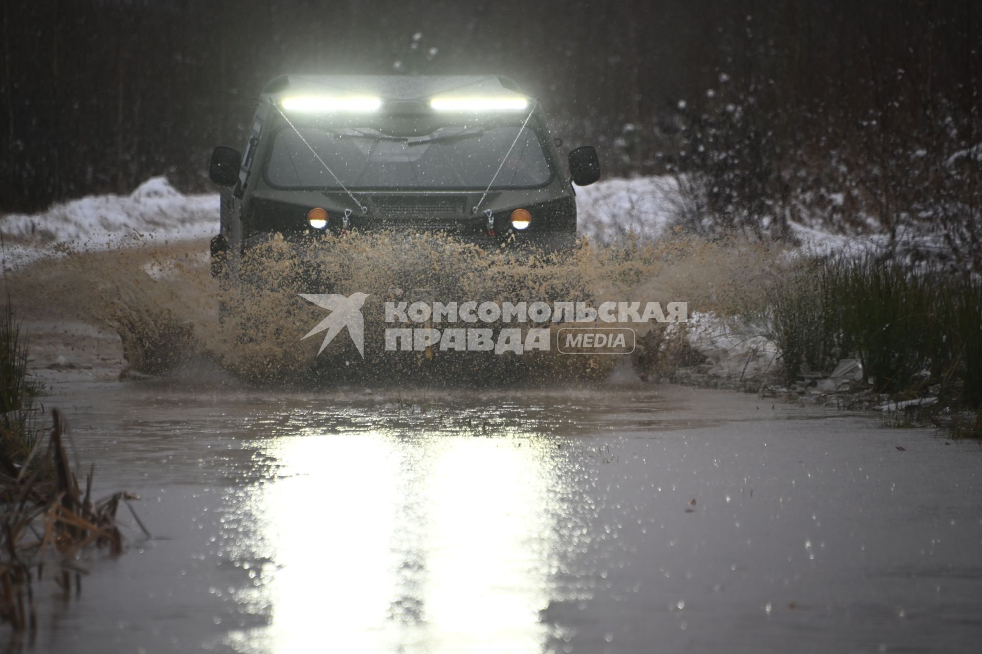 Пресс-тур в рамках выставки вездеходов в парке \"Патриот\"