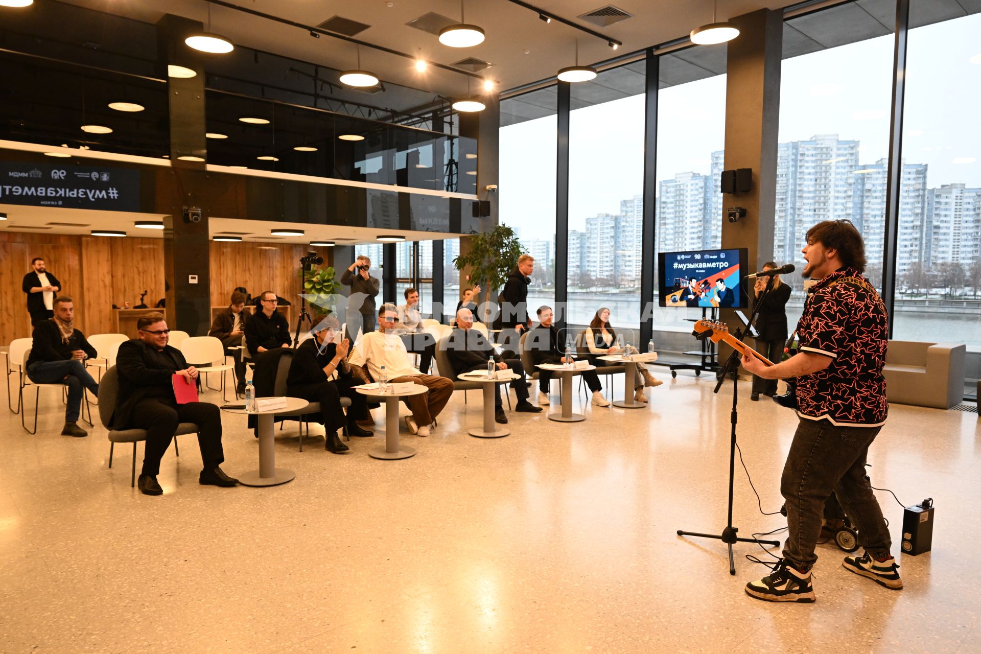 Прослушивание участников проекта Музыка в метро