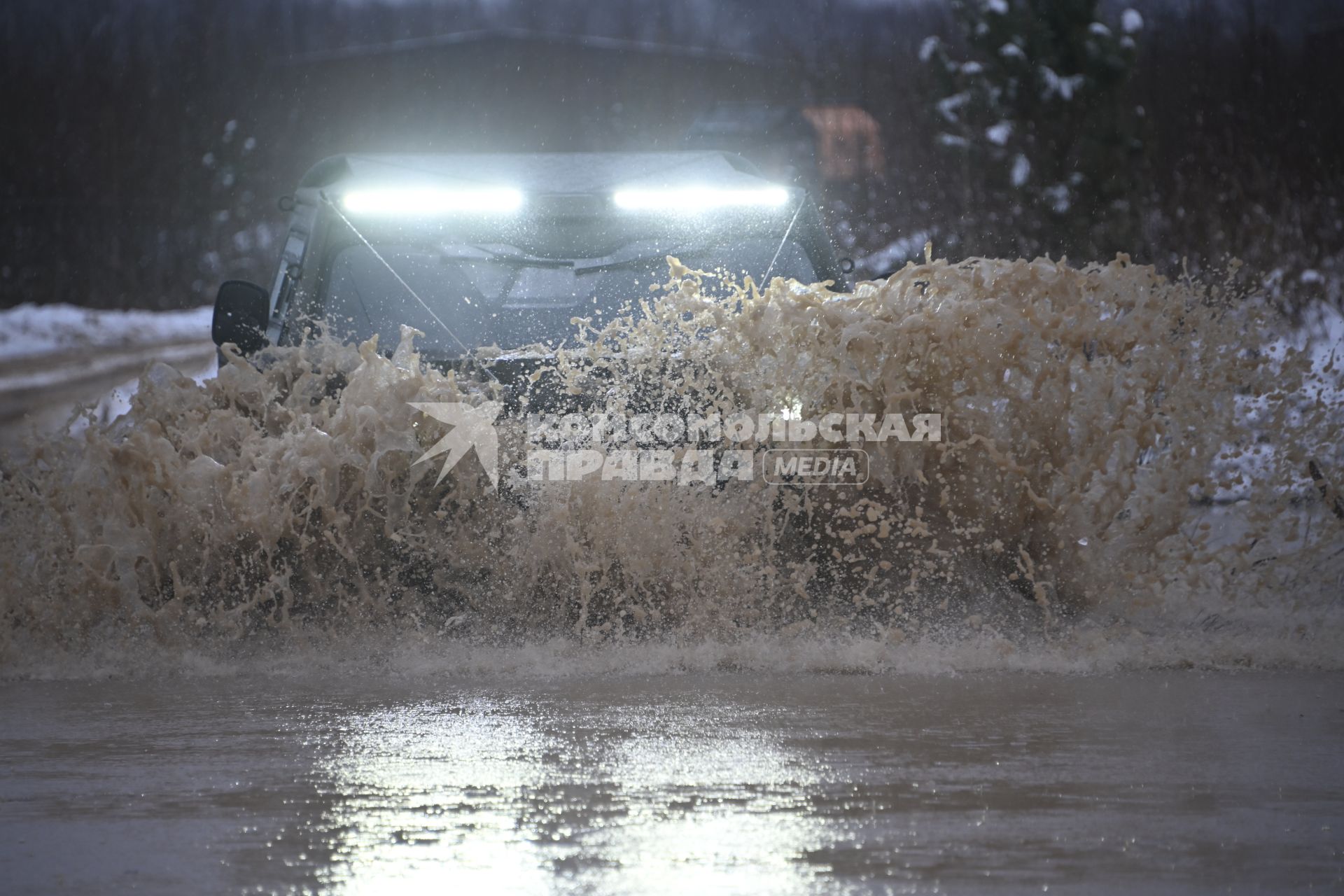 Пресс-тур в рамках выставки вездеходов в парке \"Патриот\"