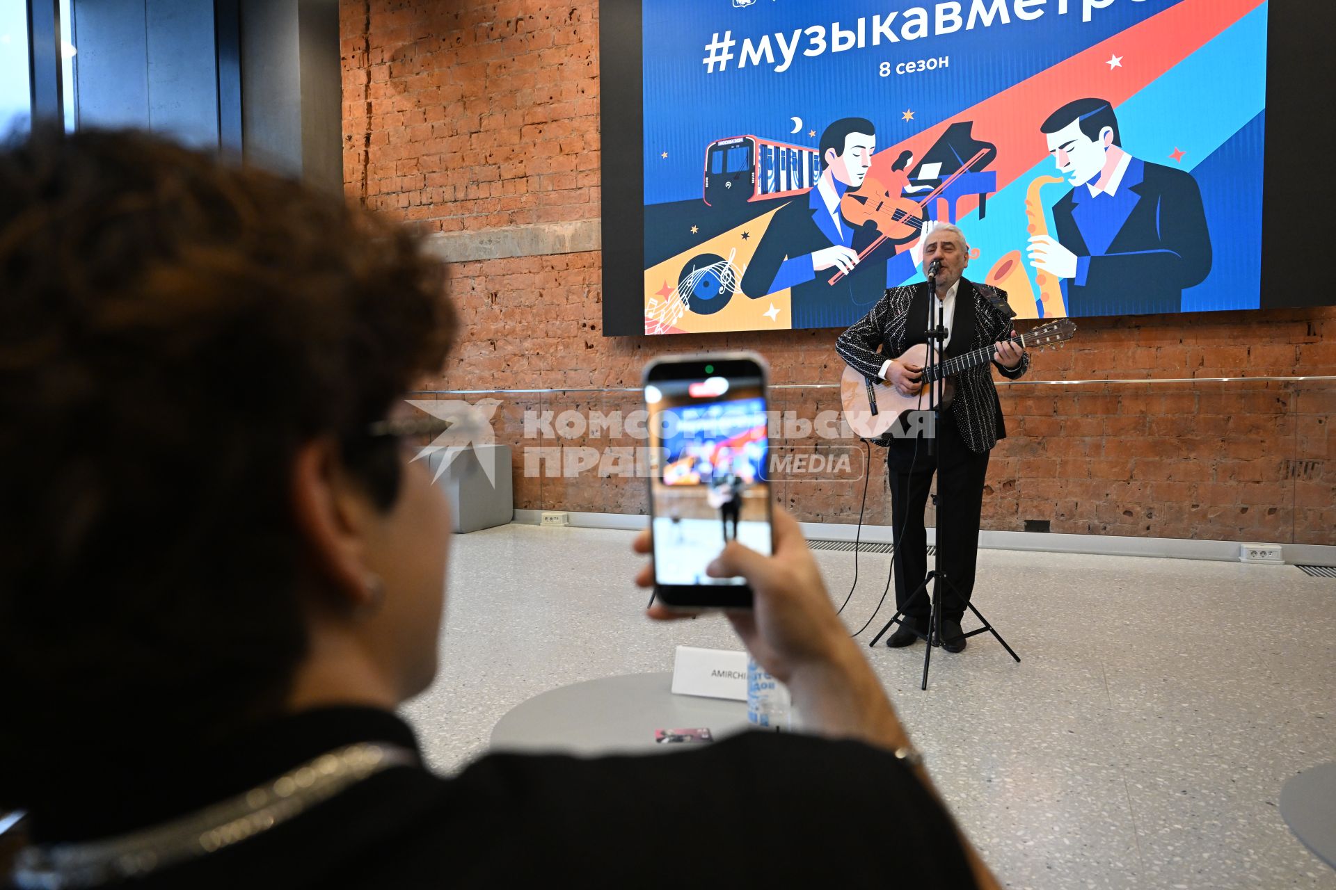 Прослушивание участников проекта Музыка в метро