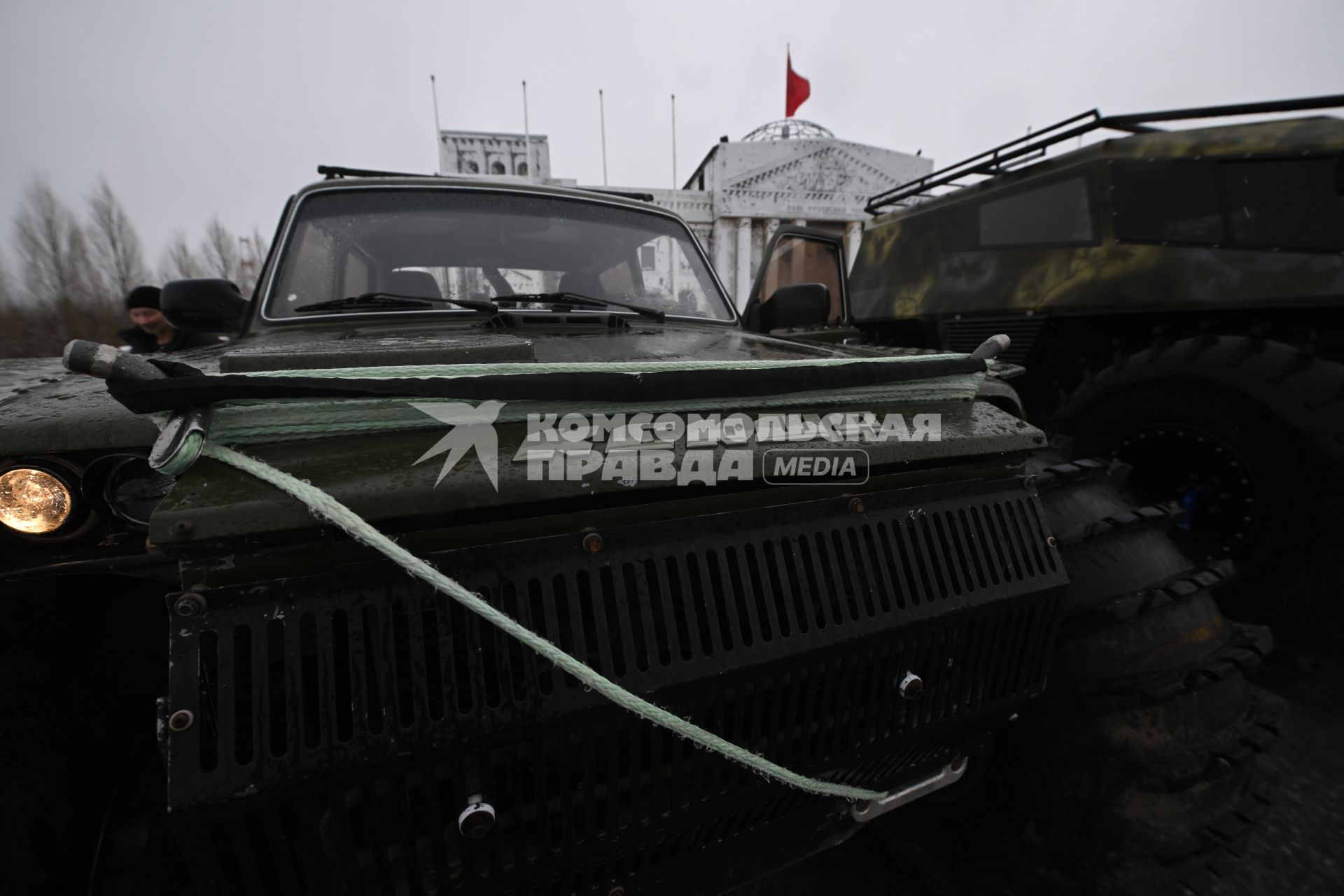 Пресс-тур в рамках выставки вездеходов в парке \"Патриот\"