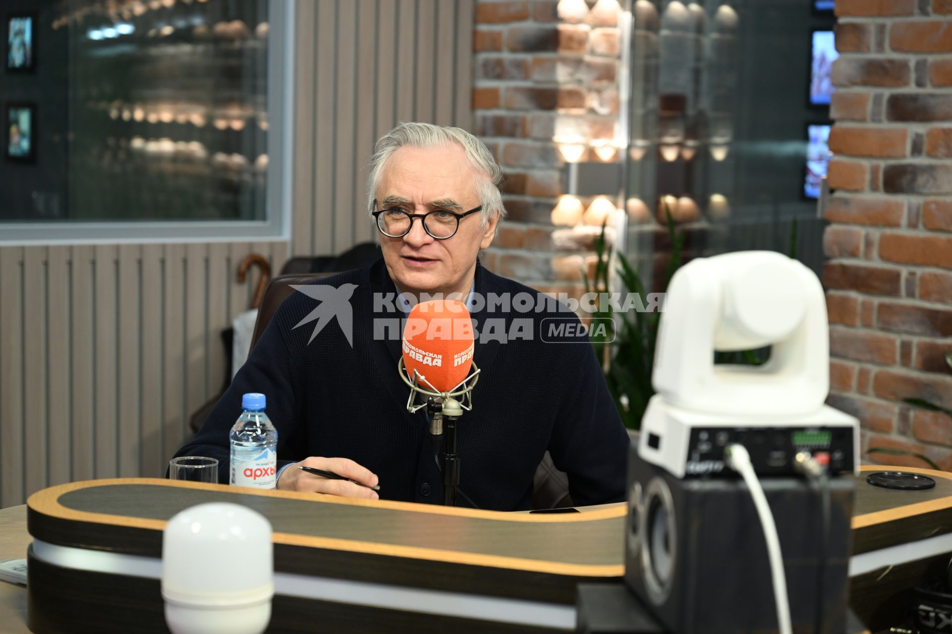 Сергей Сидоров  на радиостанции Комсомольская правда\"