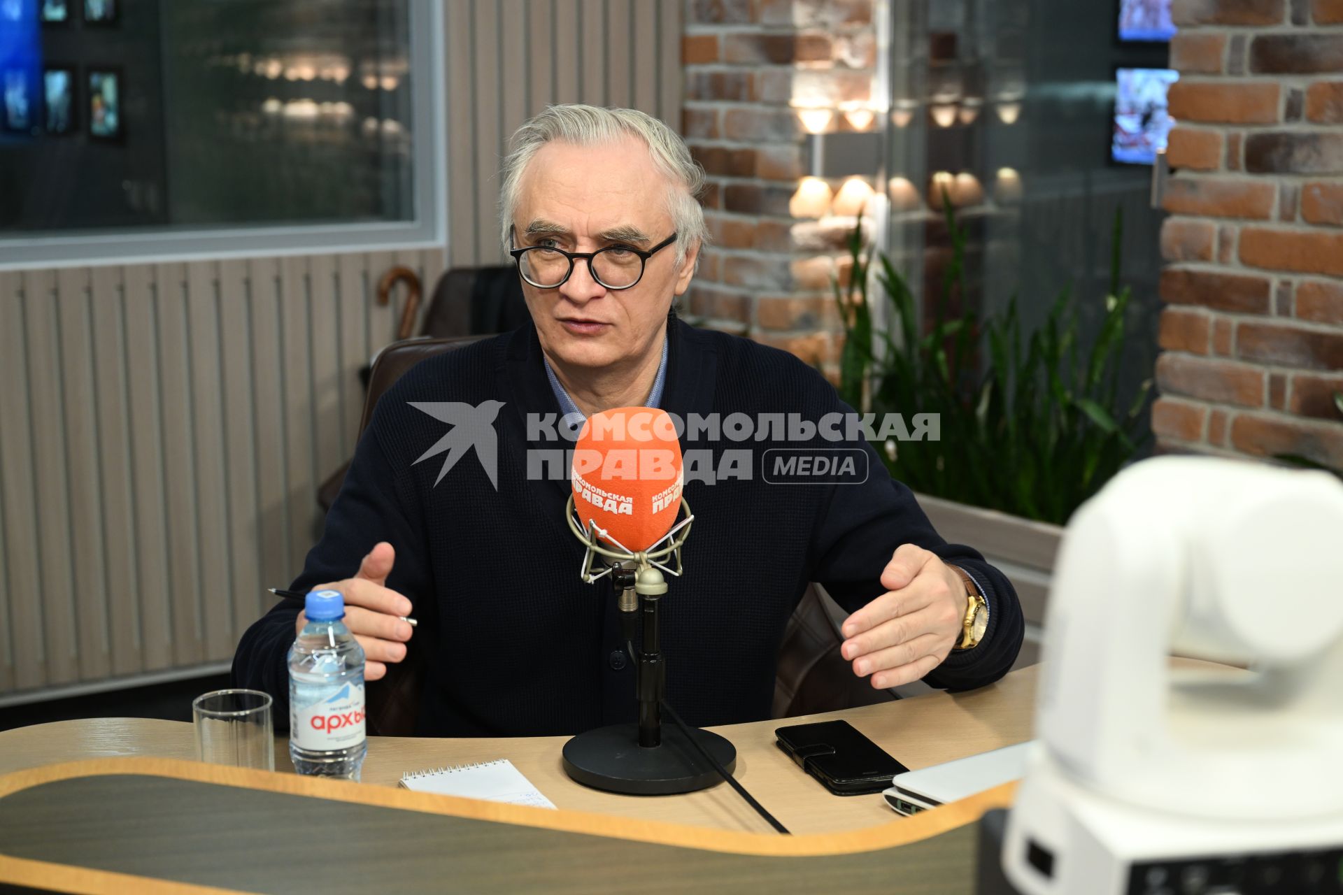 Сергей Сидоров  на радиостанции Комсомольская правда\"