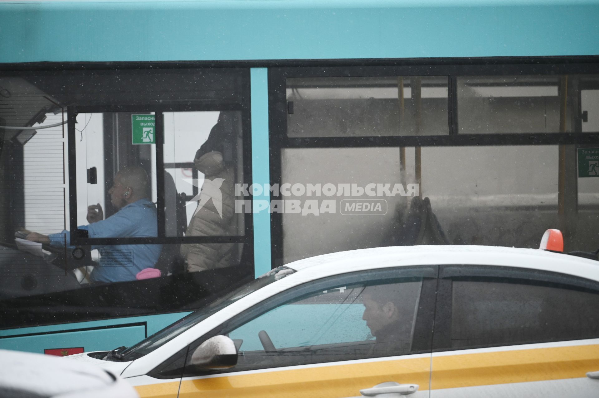 Снегопад в Санкт-Петербурге