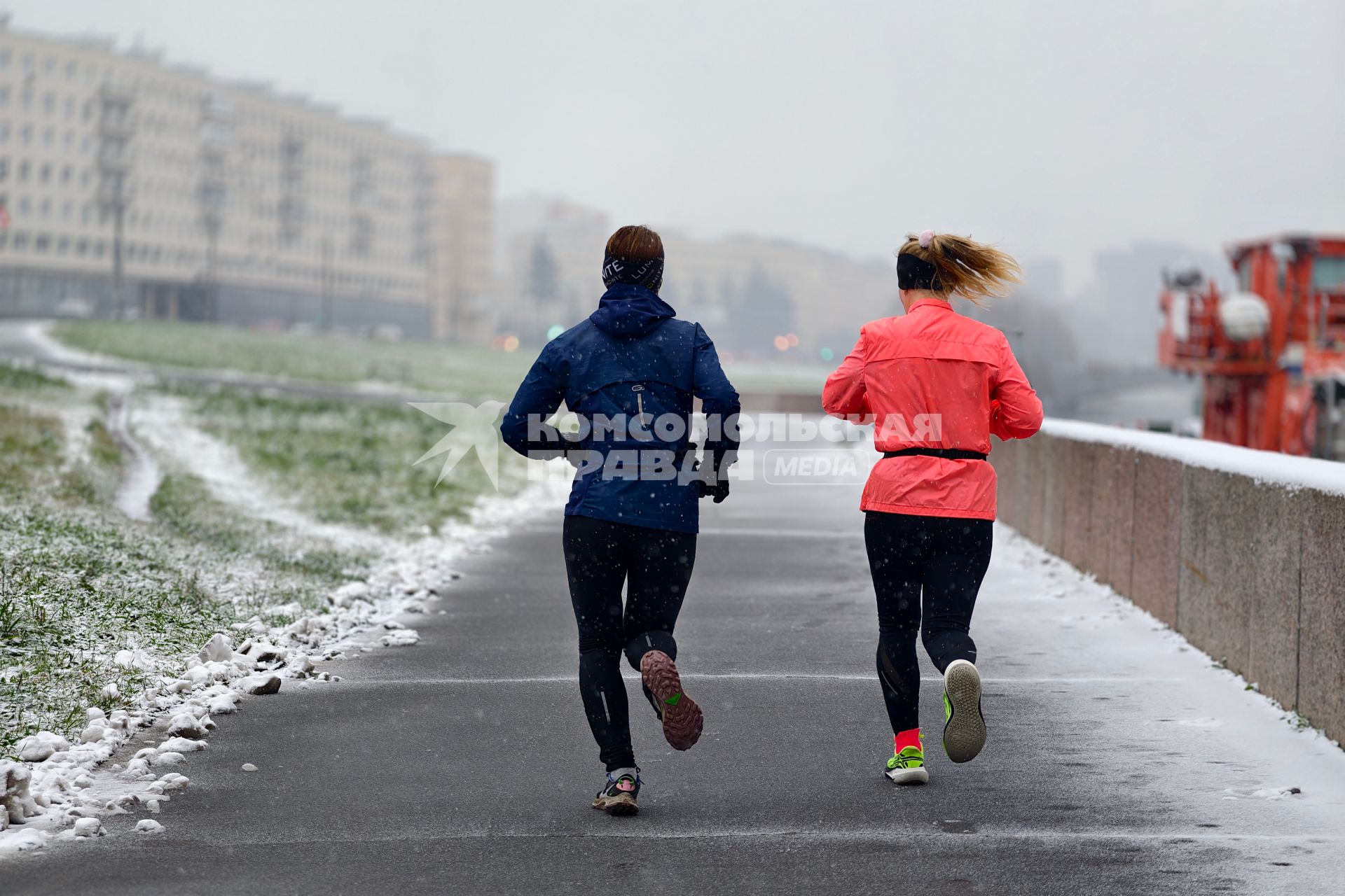 Снегопад в Санкт-Петербурге