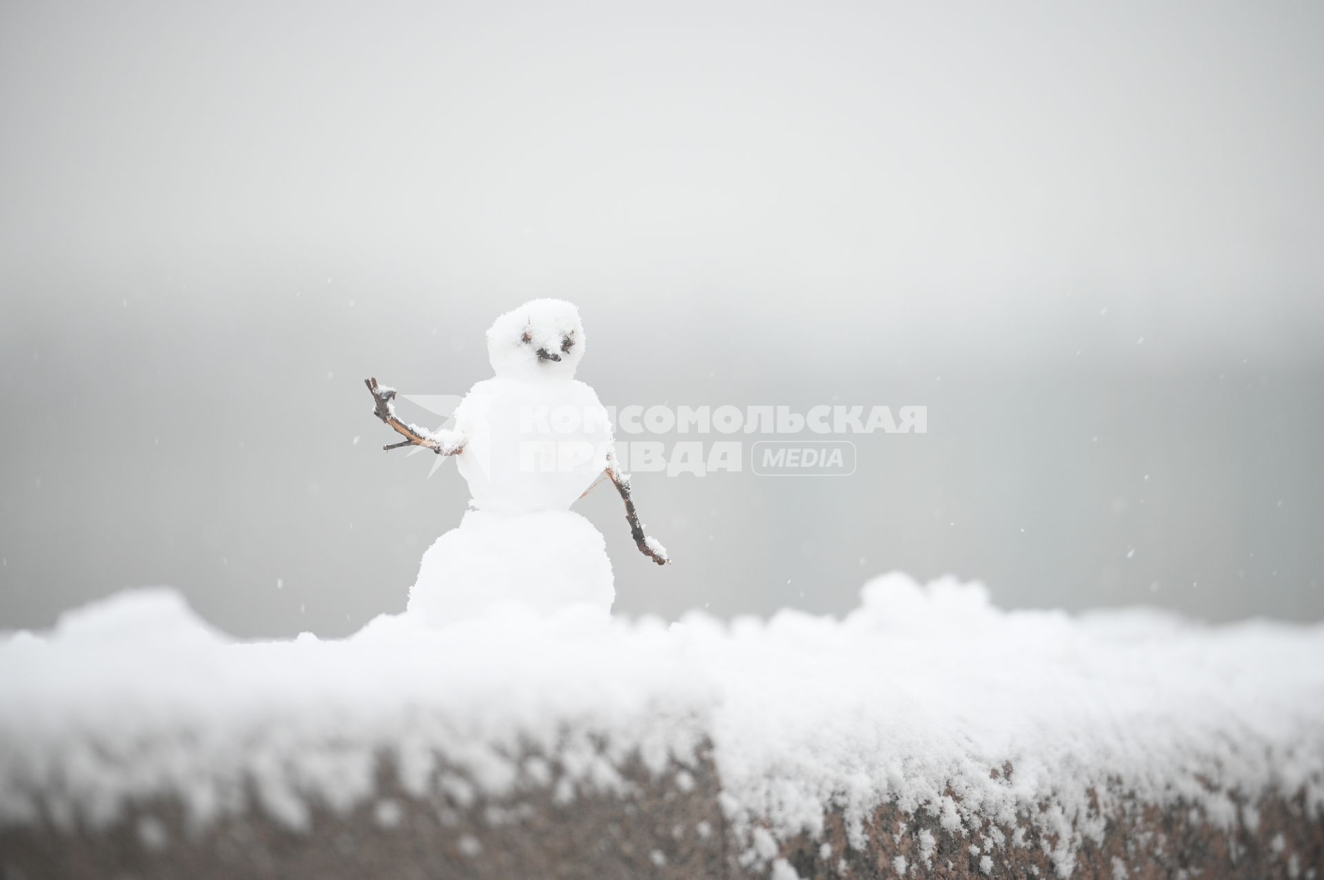 Снегопад в Санкт-Петербурге