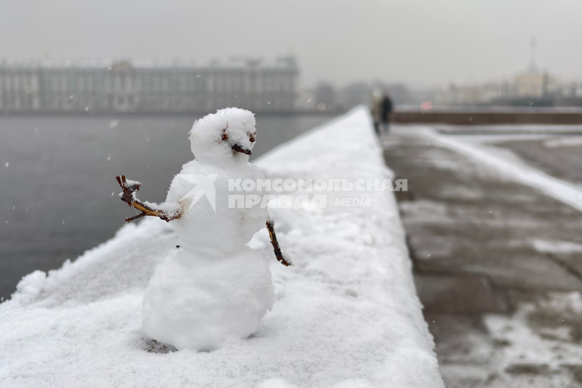 Снегопад в Санкт-Петербурге