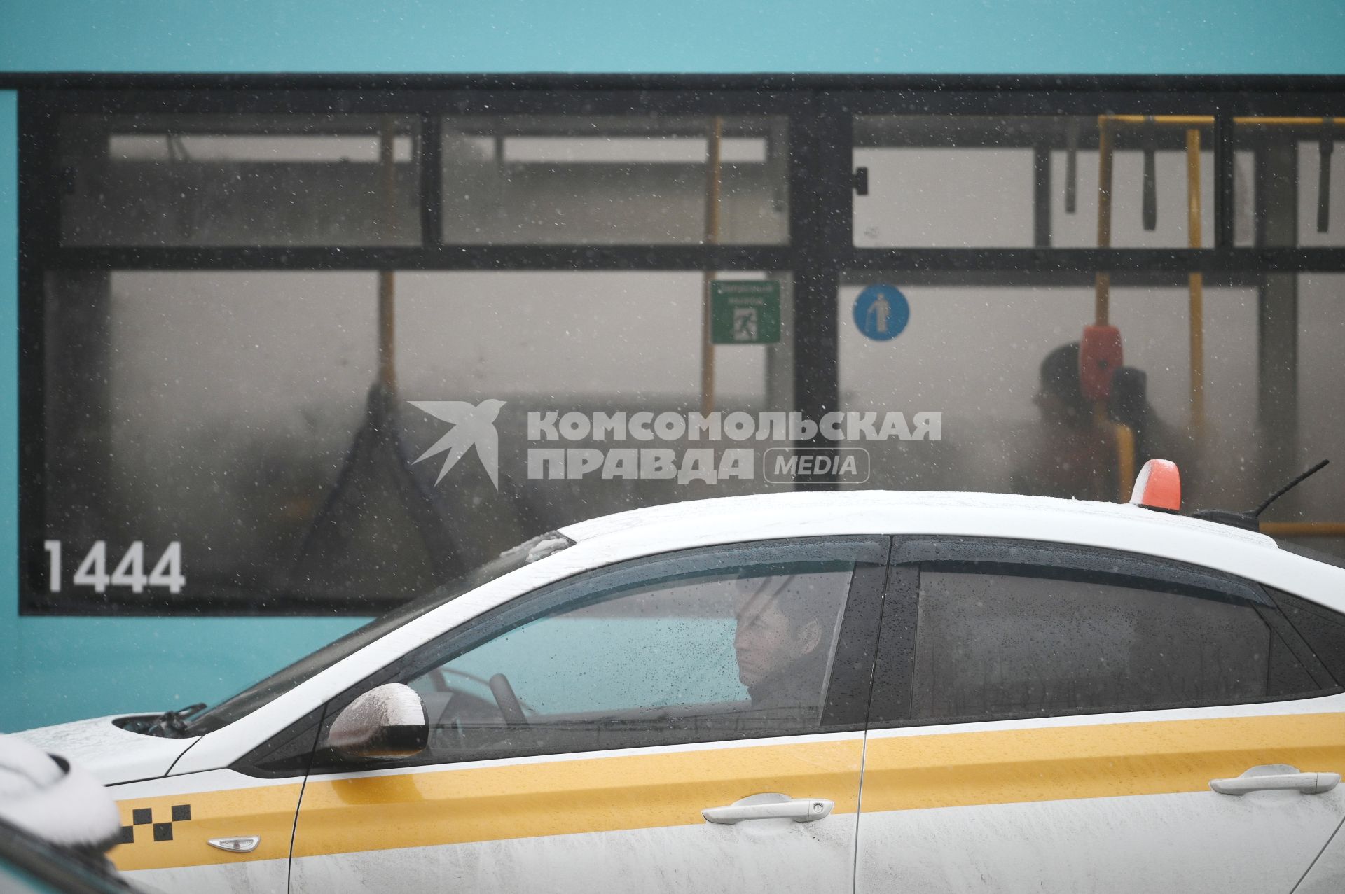 Снегопад в Санкт-Петербурге