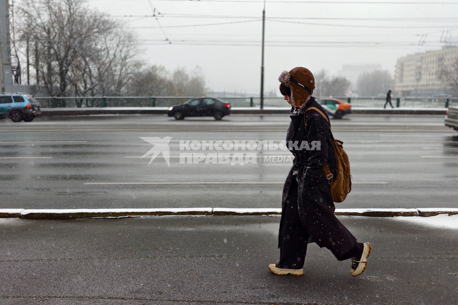 Снегопад в Санкт-Петербурге